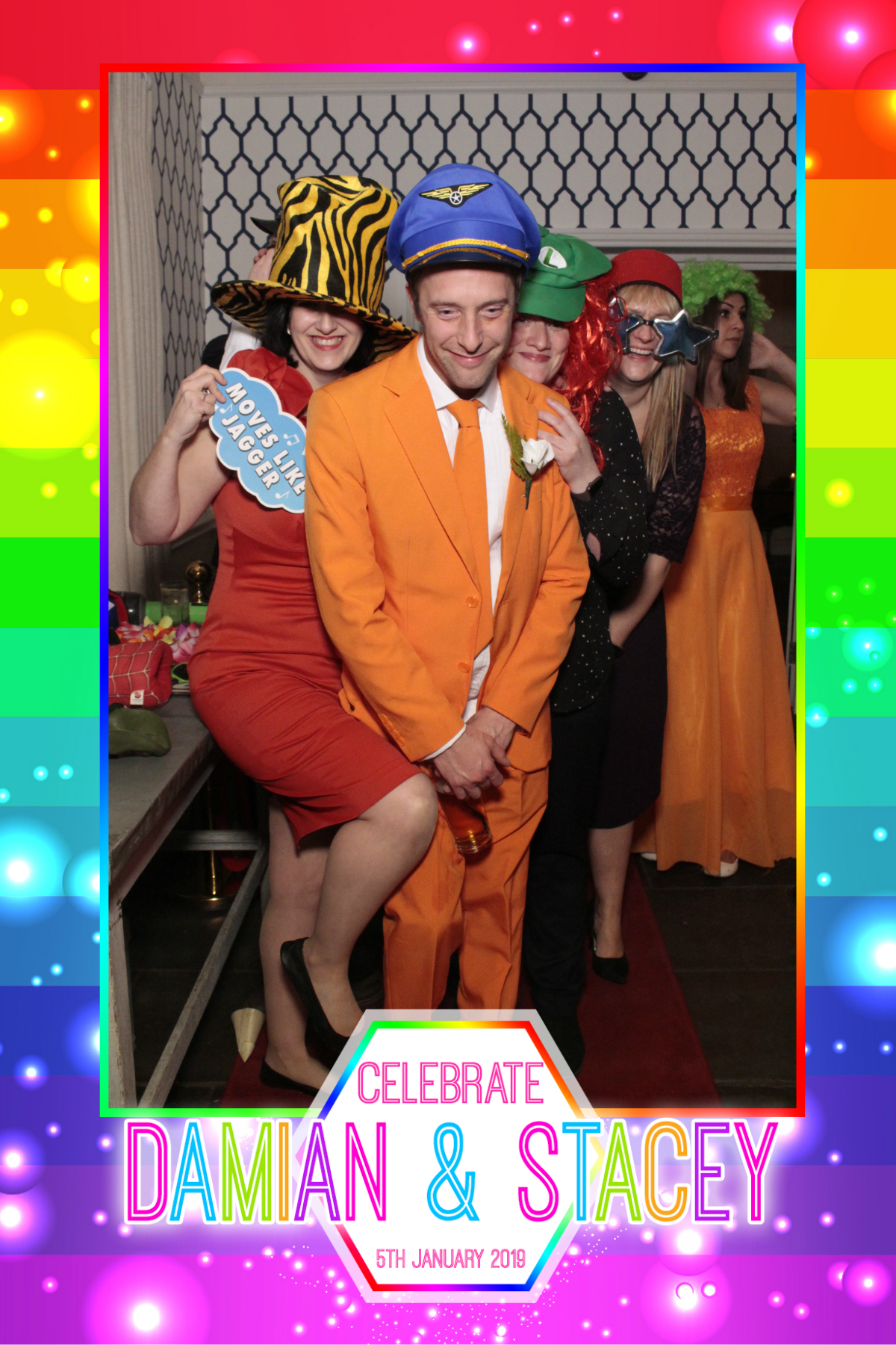 Damian and Stacey's Wedding | View more photos from the event at gallery.myphotoboothexperience.co.uk/u/MyPhotoBoothExperienceLtd/Damian-and-Staceys-Wedding